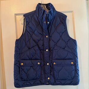 J. Crew Navy Primaloft Puffer Jacket